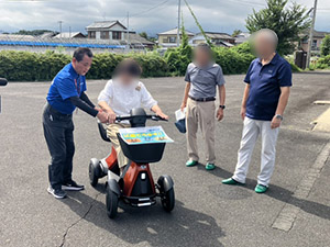 国見農村環境改善センターでの様子